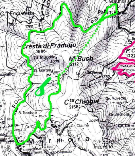 Il monte Buch